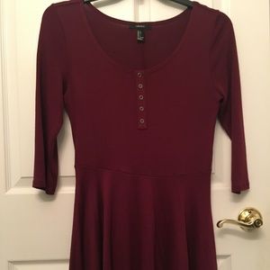 Forever 21 Maroon Dress